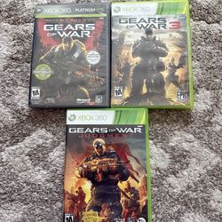 Gears Of War 1 / 3 / Judgment For Xbox 360