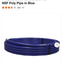 1-1/2 in. x 100 ft. CTS 250 PSI NSF Poly Pipe in Blue 7