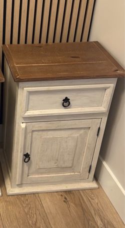 Rustic nightstand
