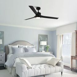 Ceiling Fan - 60” Ceiling Fan with Light and Remote for Indoor / Outdoor