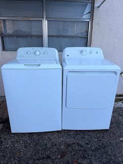 Set Washer and dryer ge