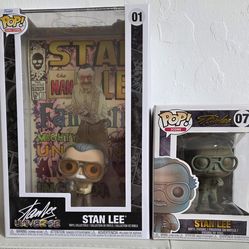 Funko Pop Marvel Stan Lee Comic Cover and  Pop