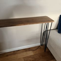 Hairpin Leg Console Table
