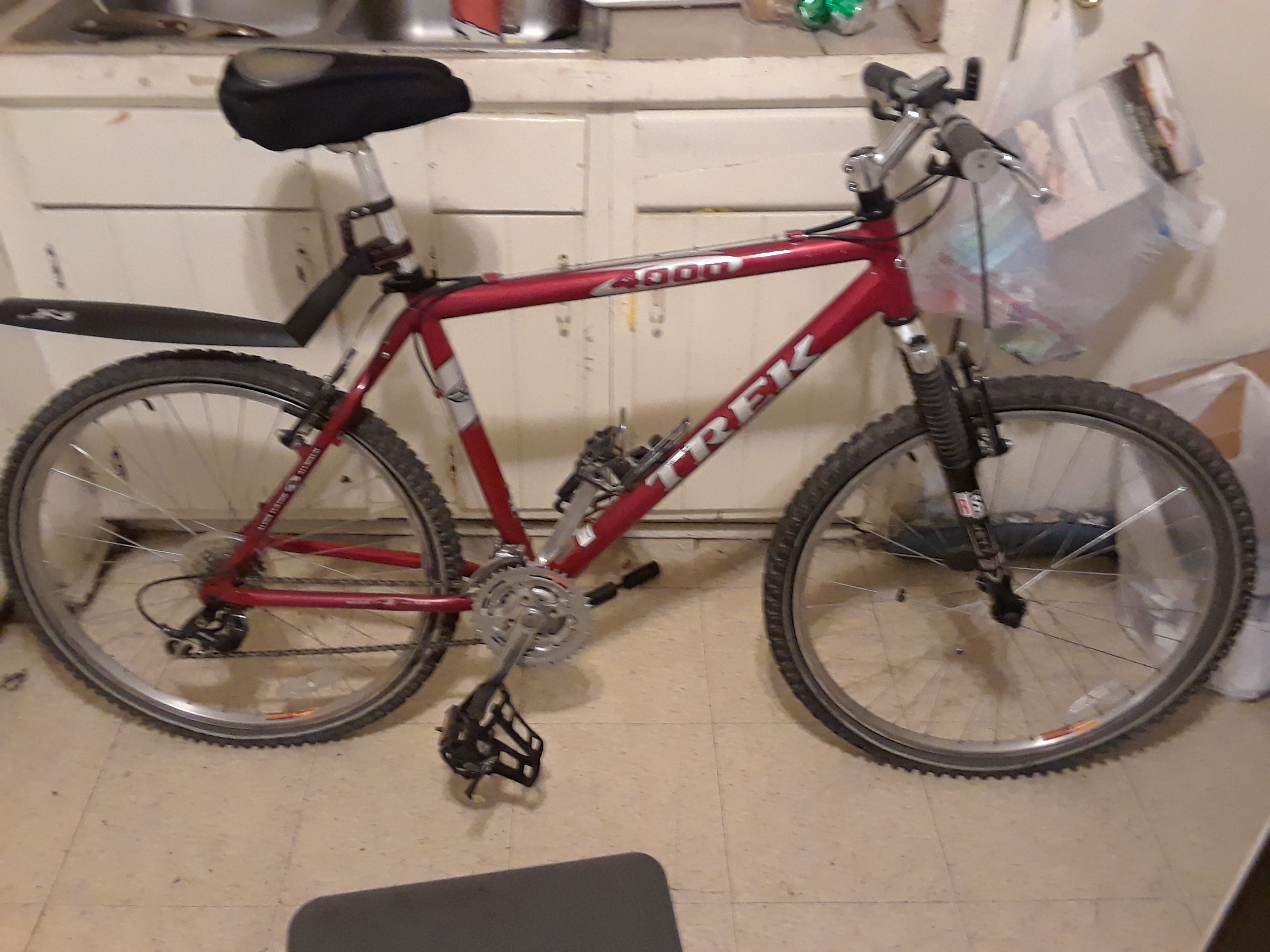 Trek 4000 mountain bike 19.5 49.5cm 26"wheels alpha custom aluminium