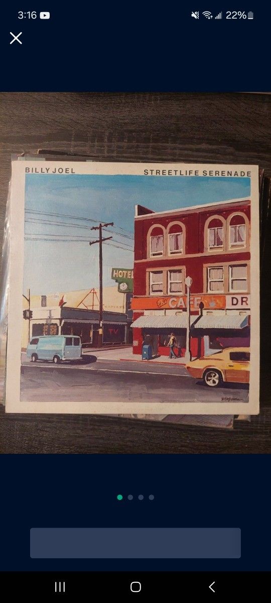 Vinyl Record LP Album Billy Joel Street Life Serenade