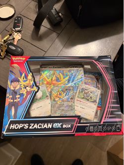 Pokemon Hop’s Zacian ex Box