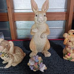 Bunny Statues