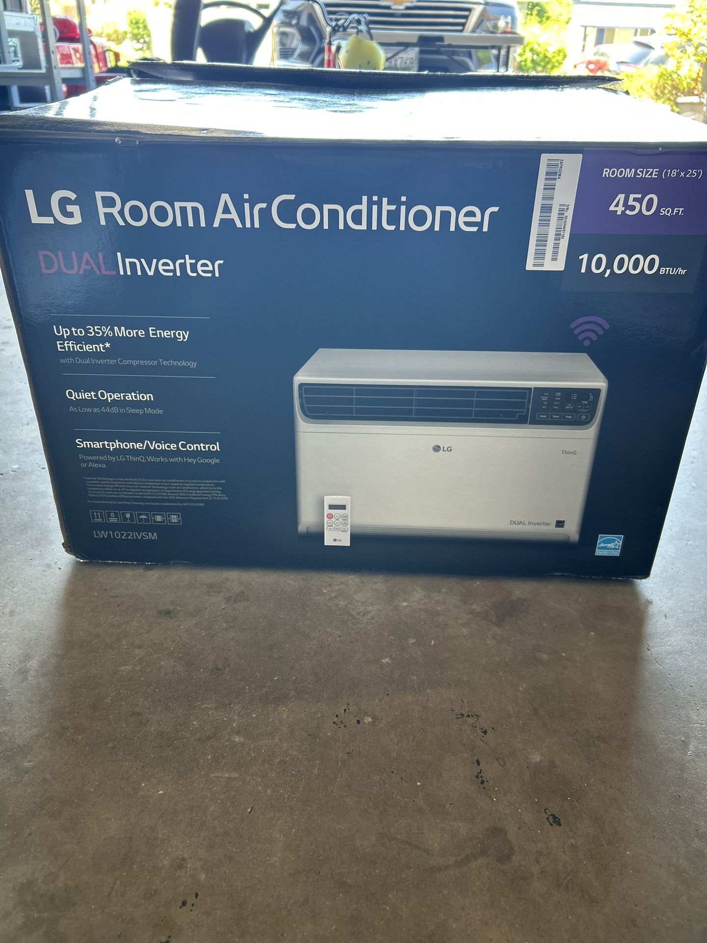 LG 10,000 BTU Room Air Conditioner – $300 (Used 2 Months, Like New!)