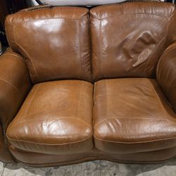 Leather 3 Piece Sofa Set