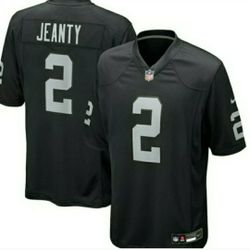 New! Men's Ashton Jeanty Black Las Vegas Raiders 2025 NFL Draft First Round Pick