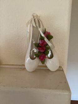 Christmas Gift For Girls, Brand New Ceramic Ballet Shoes 8.5”