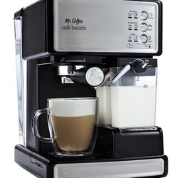 Mr. Coffee Espresso -Cappuccino- Latte Machine 