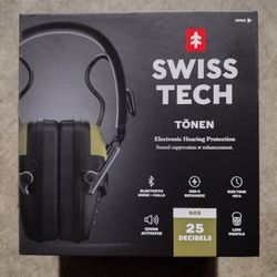 Swiss Tech noise protection headphones new