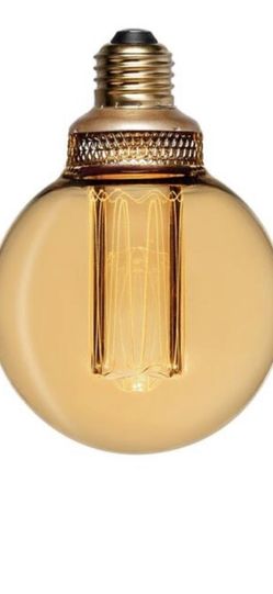 NEXT GLOW LIGHT BULB 20 WATTS G 80 NEW