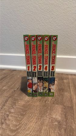 The Prince of Tennis Manga Vol. 1–5