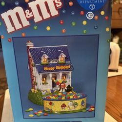 Department 56 M&M Lighted Dish