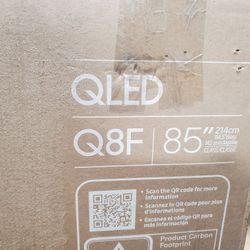 SAMSUNG 85" Q8F SMART TV QLED 4K HDR VISION AI 2025  NEW OPEN BOX WITH GUARANTEE 💯🖥💯🖥