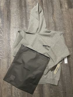 Dark Oat Essentials Hoodie