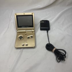 Nintendo Game Boy Advance SP Japan Exclusive Starlight Gold Toys R’ Us Edition