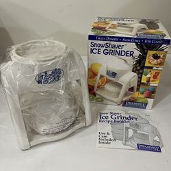 Ice Shaver Manual