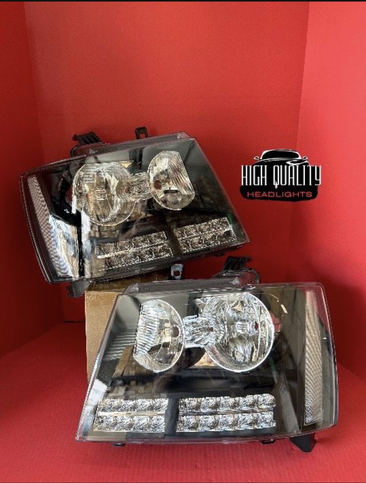 Chevy Tahoe 2007. 2014 Headlights.