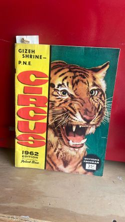 Circus program from 1962
