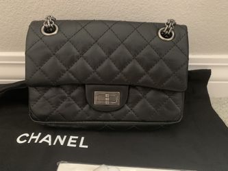 Chanel2.55 mini black/silver 