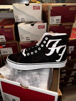 Vans Foo Fighters 25th Anniversary Sk8 Hi Mens 9.0