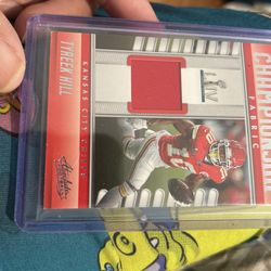 Tyreek Hill Patch Card
