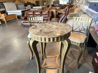 Bar Table With 2 Chairs 