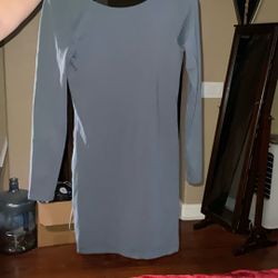 Grey Mini Dress