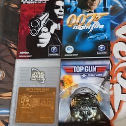 GameCube Manual Booklets