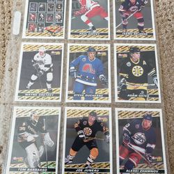 Premier Black Gold Hockey Cards