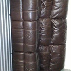 Real Lether Dark Brown ( ELECTRYC RECLINER