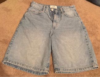 Cotton On Light Wash Denim Jean Shorts