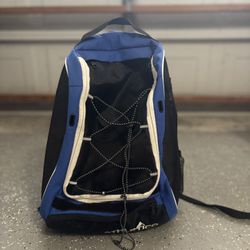 Athletic Blue Baseball Backpack
