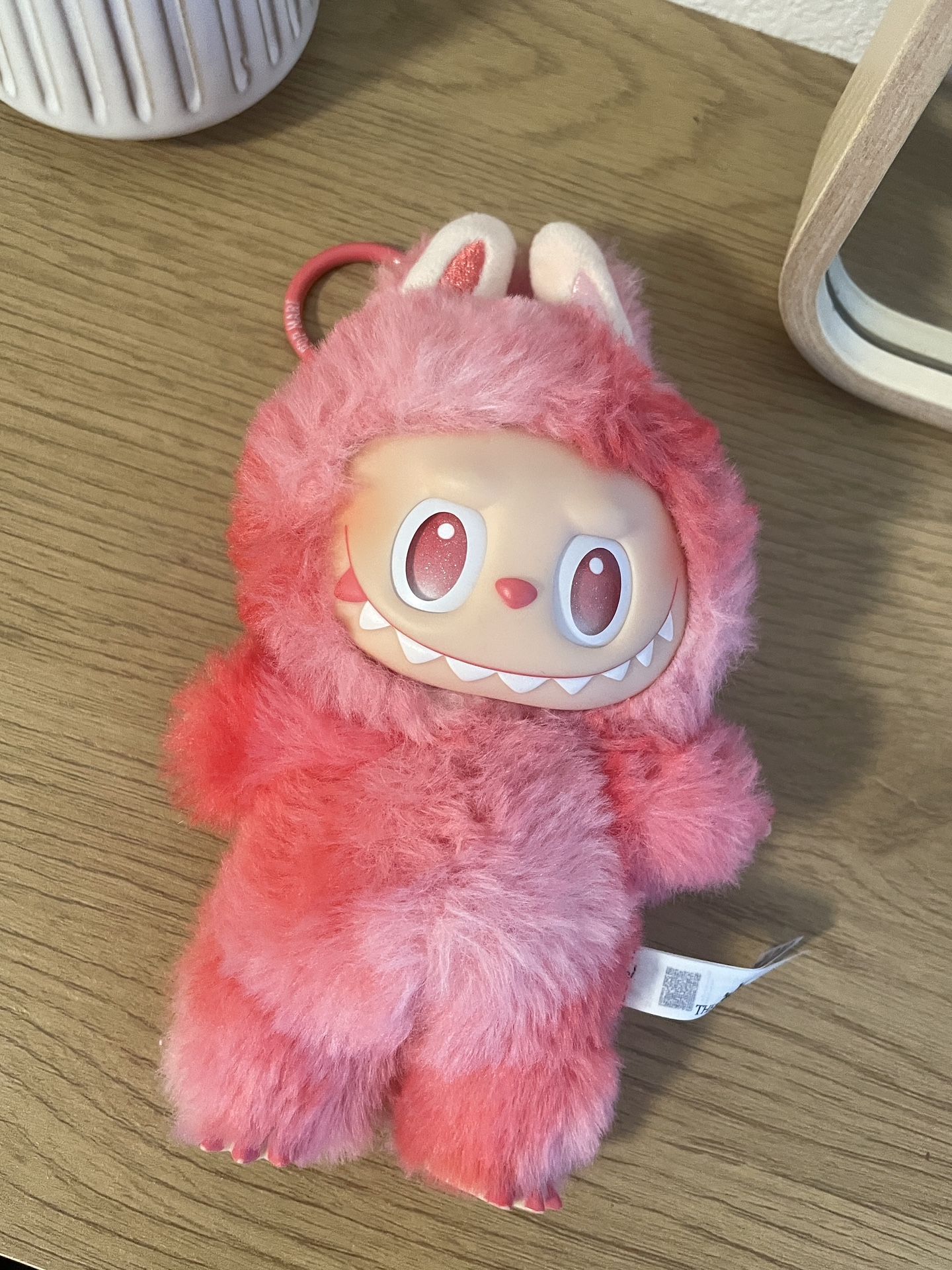 POP MART Labubu LOVE Plush Doll Keychain – The Monsters Energy Series Limited Edition