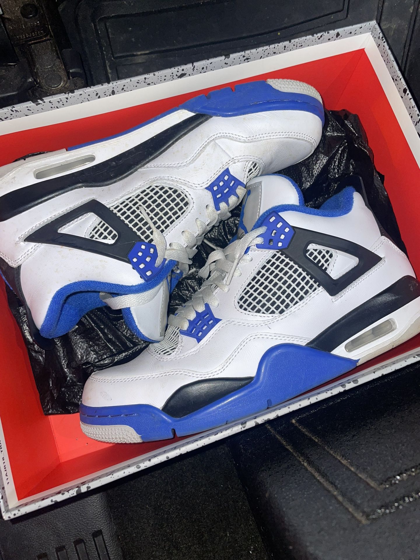 Jordan Motorsport 4s Size 8.5 W/Box