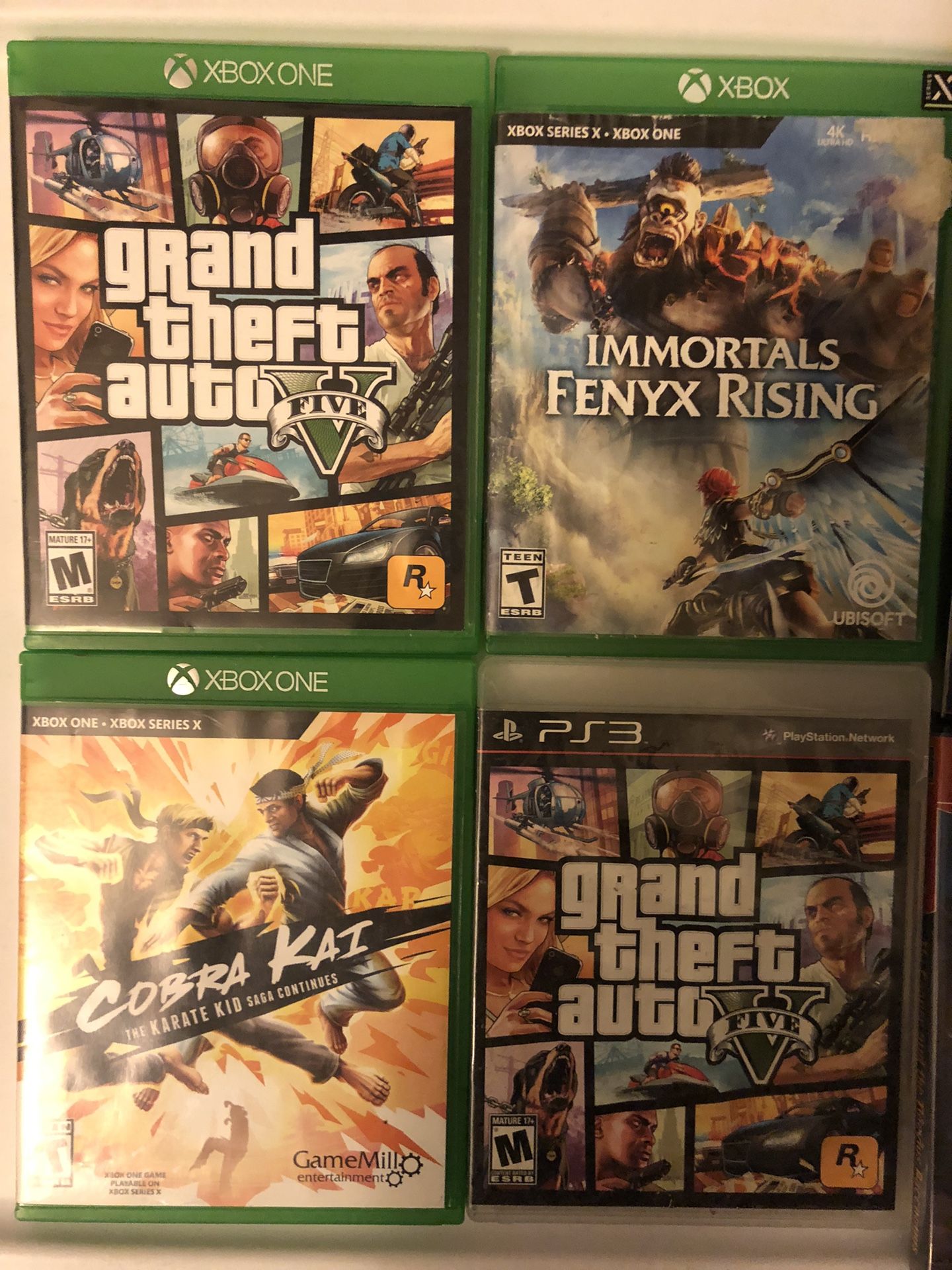 Video Game Lot 6 Games