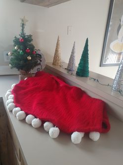 Christmas Tree Skirt And Christmas Tree