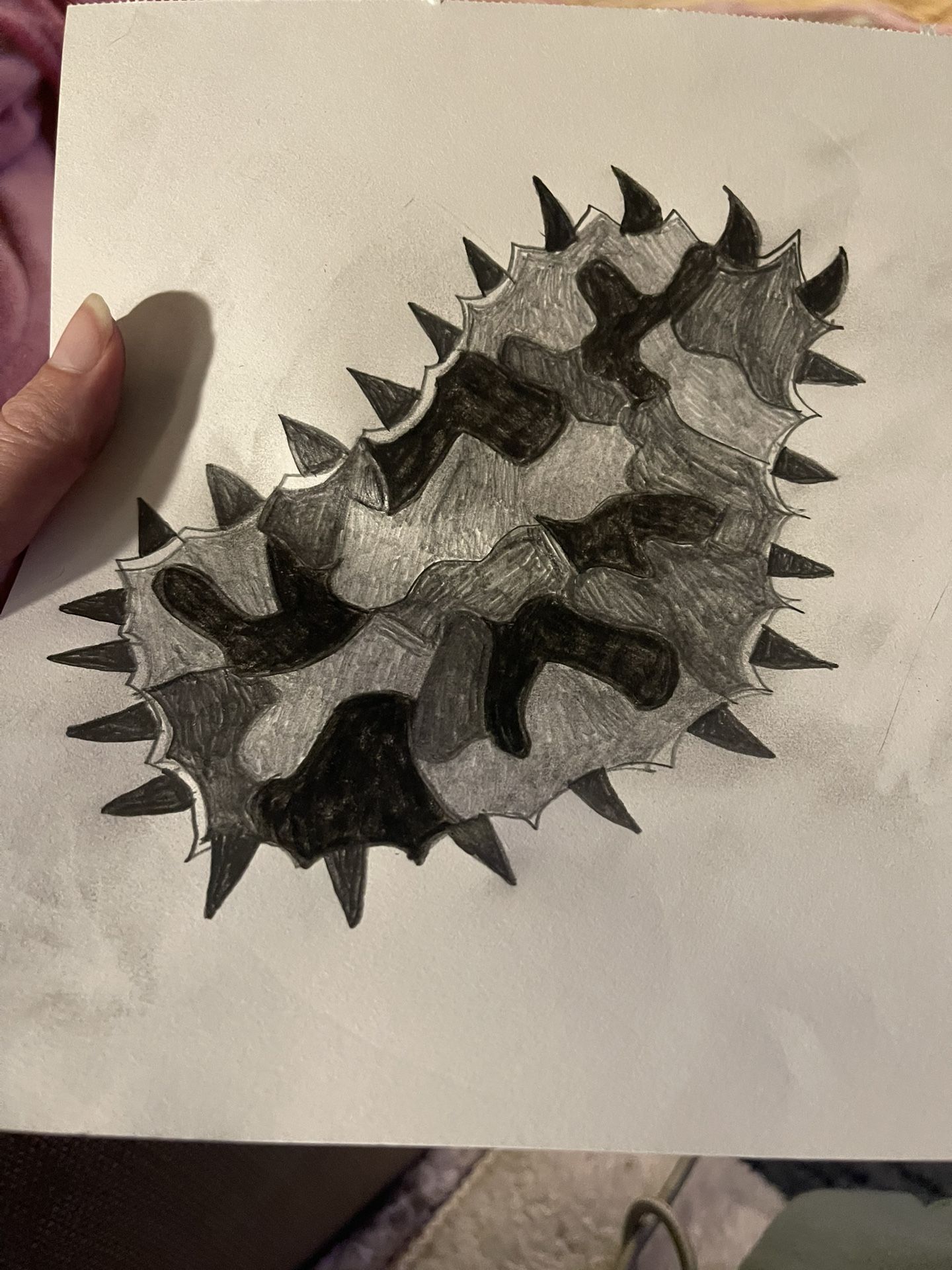 Unspecified Insect Pencil Drawing New