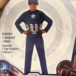 Captain America Halloween Costume Size L