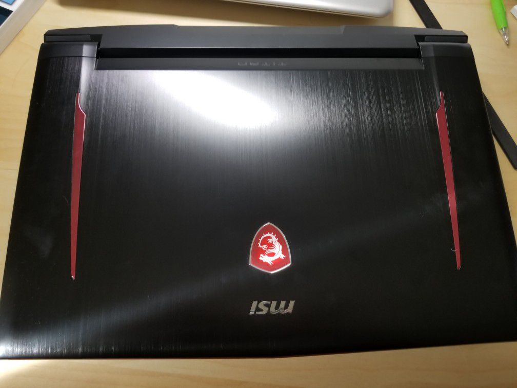 MSI GT 75 titan gaming laptop
