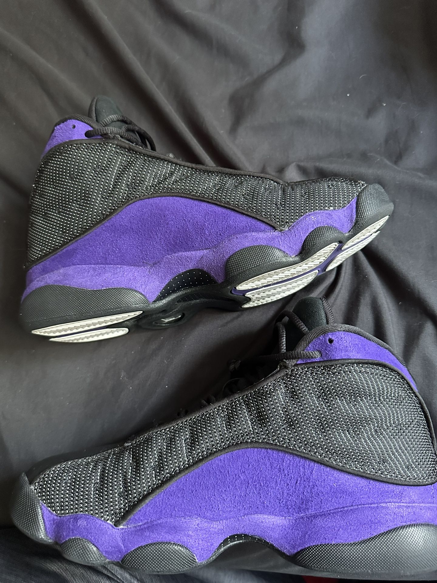 Court purple jordan 13 size 8