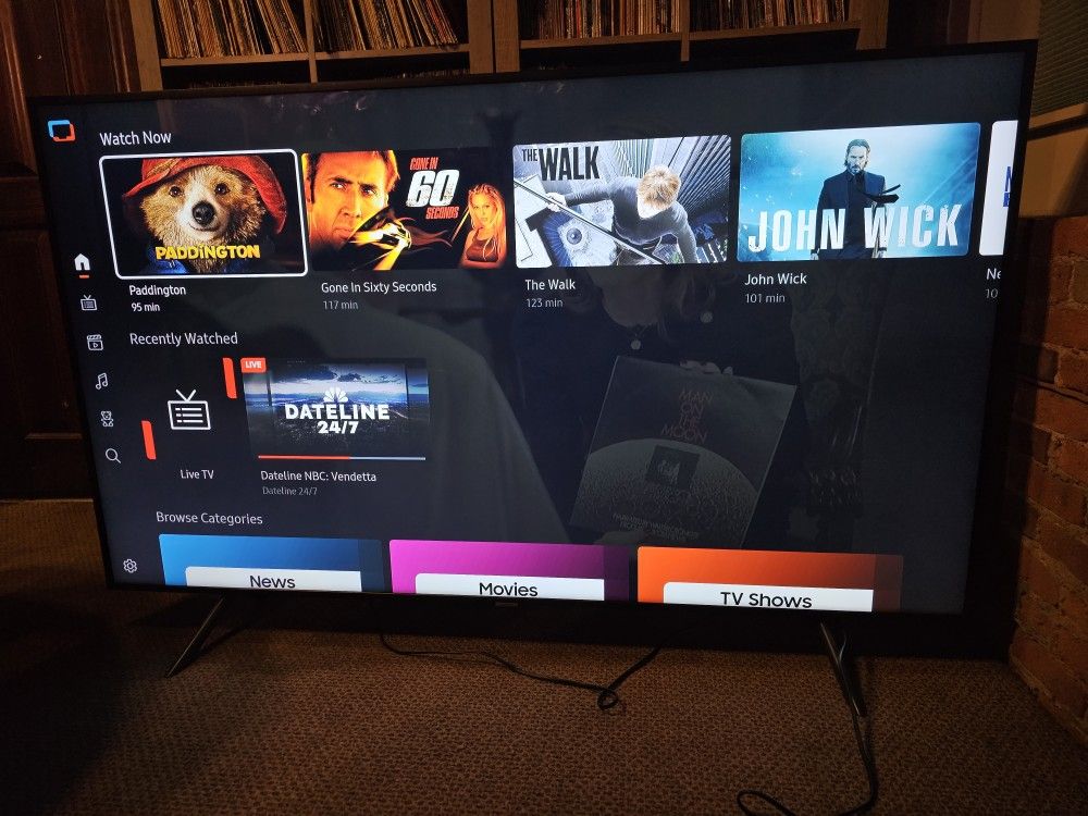 Samsung 75 Inch Flat Screen