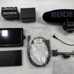 Content Creator Starter Kit — DJI Mic, Rode VideoMic Pro+, Feelworld Monitor & More