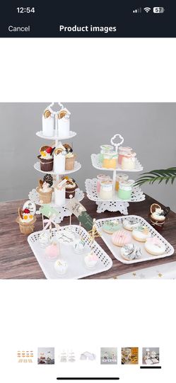 Tier Dessert Serving Trays