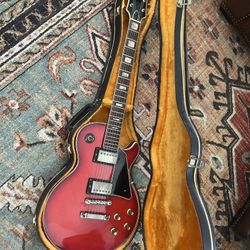 Vintage Univox Les Paul Guitar