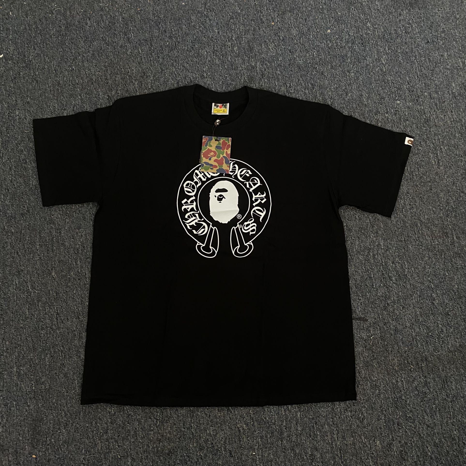 chrome heart x bape