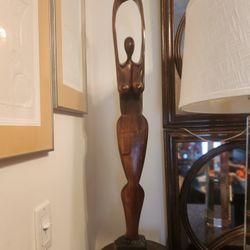 African Woman Sculpture